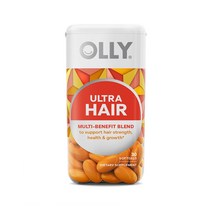 OLLY 올리 비오틴 3000mcg 케라틴 B12 아연 엽산 비타민 D 헤어 종합영양제 30정