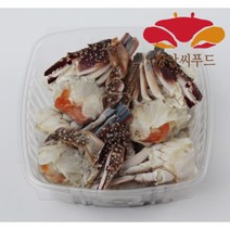 장안씨푸드 급냉 손질 절단암꽃게, 1개, 500g