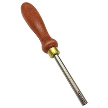미국발송 DFM Tool Works 캐비닛 스크레이퍼 버니셔 도구 - 미국 제조 하드 메이플 손잡이와 슈퍼 고속 스틸 로드 포함164498