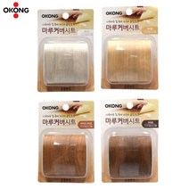 몰딩 마루장판 뜯김보수 커버시트 스티커 3p 기본템 보수용품 마루시트 몰딩테잎 마루테잎, 라이트브라운