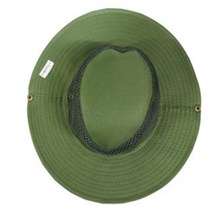 헨리남 남자 땀배출 등산모자, 카키