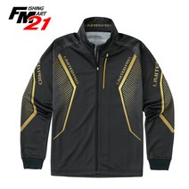 시마노 리미티드 프로 풀 지퍼 셔츠 SH-107V, 블랙 L사이즈