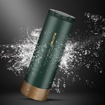 루첸 시그니처 카페 텀블러500ml(1개) 이중스텐, 제이드그린