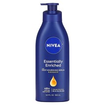 Nivea 바디 로션 에센셜리 인리치드 500ml(16.9fl oz), 500ml