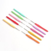 10종세트 논슬립 코바늘 레이스 뜨개질바늘 집콕 수세미뜨기 취미생활 인형만들기 DIY소품 마무리작업, 단품, 단품