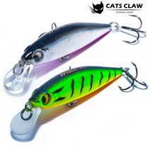 쏘가리미노우 싱킹미노우 와일드캣 55S, 010, 4g