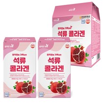 정직한 하루 진짜 석류를 가득 넣은 석류 콜라겐 젤리스틱, 2개, 600g