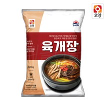 [퀴클리몰] 사조오양 육개장 600g x 10개
