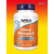 나우푸드 울트라 오메가3 EPA 500/DHA 250 소프트젤 90정