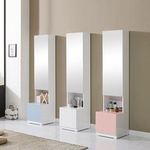 [솔직한가격] E6110 전신거울 수납 화장대 1800 3colors가구전문점 빠른대응, 블루
