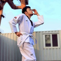 태권도 마스터 도복 옷 단 파이터도복 무술 공용