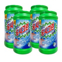 옥시크린 용기형 파우더 세탁세제, 4개, 1kg