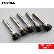 호환 FEORLO 907 핸들 소켓 납땜 케이스 슬리브 HAKKO Atten AOYUE 936 / 937 스테이션, [02] 10pcs