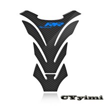 탱크패드 3D 탄소 섬유 오토바이 연료 탱크 패드 커버 보호대 BMW S1000RR RR 용 데칼 스티커, 07 파란