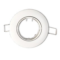 (주)블루앤엘이디 MR16 등기구 3인치 원형 매입 고급형 램프 각도조절, 1개, 블랙