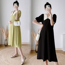 만삭 사진 임산부 주수 출근룩 촬영 수유 원피스 결혼식 오피스 임부복 여름 셀프 롱 빅사이즈