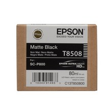EPSON 정품포토잉크 T850800 Matt Black SC-P800 80ml SC-P800, 단일 수량