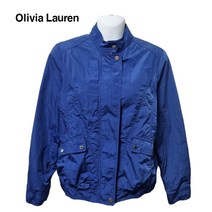 올리비아로렌 기본로고 데일리 바람막이 66 (3666)