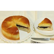 [틔움긴생각] 블루베리케이크 커스터드크림 케익빵 디저트납품 빵택배, 아이스팩 추가 O