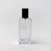 새로핸즈 클램프 타입 유리 향수공병 BR 매트블랙캡 50ml, 단품, 1개