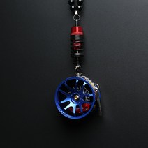 와이유 키고리 크리에이티브 BBS 휠 브레이크 피진 차량 TE37 개, 1개, 블루++레드 캘리퍼스+레드 피진