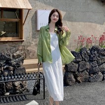 첩의 서스펜더 드레스 여성 여름 드레스 작은 사람 해변 휴일 착용 얇은 비치 투피스 쉬폰 드레스