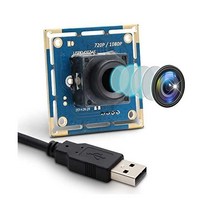 Camera USB 2 MP 자동 초점 카메라 100도 HD 1080P 60fps 및 CMOS OV2710 웹 캠 포함 로봇 ATM 키오스크 산업용 기계 보안 감시 OTG 지원 플, 100 Degree No Distortion Lens-