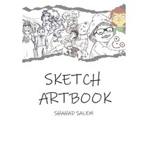 (영문도서) Sketch ARTBOOK: sketch book of simple and doodling drawing from SHAHAD SALEM Paperback, Independently Published, English, 9798516112546