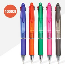 2색펜(투명) 1.0mm (1자루) X 1000개, 단품, 상품선택