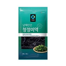 청정원 맛있는밑반찬 남해안산 청정 미역 80인분 맛있는 200g 돌답례품 냉국 간단한요리 간편식, 42개