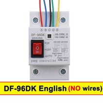 차량용 센서 DF-96D 자동 수위 컨트롤러 펌프 Cistern 액체 스위치 220V Din 레일 제어, 03 96DK English