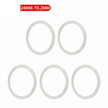 전기자전거자전거 크랭크 와셔 가스켓 링 조정 스페이서 사이클링 액세서리, 03 24MM Stainless steel, 한개옵션1