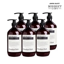 부케가르니 히말라야 허브 나드 샴푸 900ml x6개, 상세정보참조