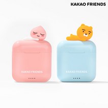 카카오프렌즈 K1 무선 블루투스 이어폰 라이언 & 어피치 SWB-K1