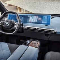 기타 바보사랑[스코코]BMW THE iX 시리즈 일체형 풀커버 블루라이트차단 네비게이션 액정보호필름