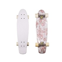 MoBoard 그래픽 컴플리트 스케이트보드 프로 / 초보자 55.88cm 빈티지 스타일 교체 바퀴 (레드 레드)), Pink/Graphic