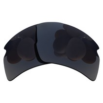 US 안티스크레치 렌즈 교체용 호환-오클리 Flak 2.0 XL OO9188 편광-Options, Grey Black