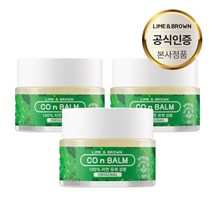 라임&브라운 내추럴 오리지널 비염 코막힘완화 코뻥 아로마밤 코앤밤 20g, 3개