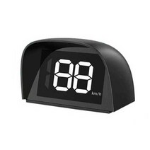 시거잭 속도계 USB HUD 설치형 차량용 GPS 미터기, USB 시거잭 HUD 속도계, 1개