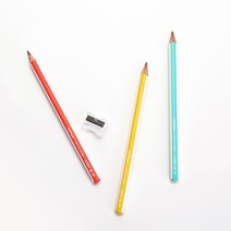 문화연필]더존키즈 점보삼각연필 2B 3본입 연필, 1세트, 더존키즈 점보삼각연필 2B 3본입
