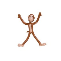 Figets Toys 크리 에이 티브 와이어 로봇 Twisted TDeformed 적 변화 인형 재미 감압 까다로운 어린이 장난, 05 1 Pcs monkey