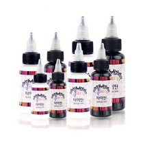 CMCOSMETIC 타이탄 타투 잉크 반영구 색소 화이트 & 블랙 컬러, 1개