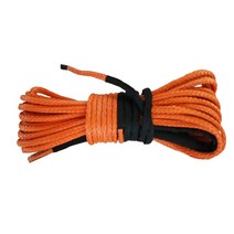 자동차 견인고리 10mm x 고강도 12 가닥 합성 윈치 로프 uhmwpe 라인, 03 파란