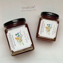 강원도 100% 자연 숙성 산야초 천연 벌꿀 2팩 선물세트, 280g