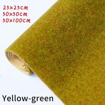 인조잔디매트 야외 테라스 잔디블럭 실내 베란다 현관 인공잔디 Landscape Fine Artificial Grass Mat For, 06 fangcaopi01ts-huangl_03 50