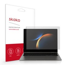 스코코 갤럭시북3 프로 360 16인치 NT960QFG NT960QFT 지문방지 저반사 액정보호필름, 단품