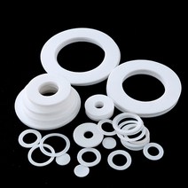 ptfe 플랫 와셔 플랜지 압력 게이지 워터 파이프 조인트 가스켓 m3 m35 가스켓 스페이서 씰링 압력 게이지, 20x12x2 (30개)