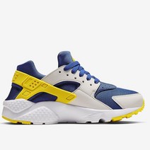 나이키 허라취 런 화이트 옐로우 블루 GS 654275-418