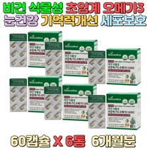 눈건강 100% 비건제품 EPA DHA 함유 유지 기억력 개선 불규칙한 식습관 성장기 청소년 수험생 가사노동 육아 주부 아내 장시간 컴퓨터 사용자 중년층 _ 92062799EA, 상세페이지 참조, 상세페이지 참조