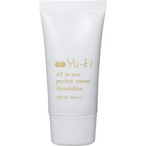 일본직발송 6. YU-KI 올인원 퍼펙트 크림 파운데이션 내츄럴 논케미컬 처방 SPF50+PA++++ 건조 피부 민감, One Size_One Color, One Size_One Color, 상세 설명 참조0